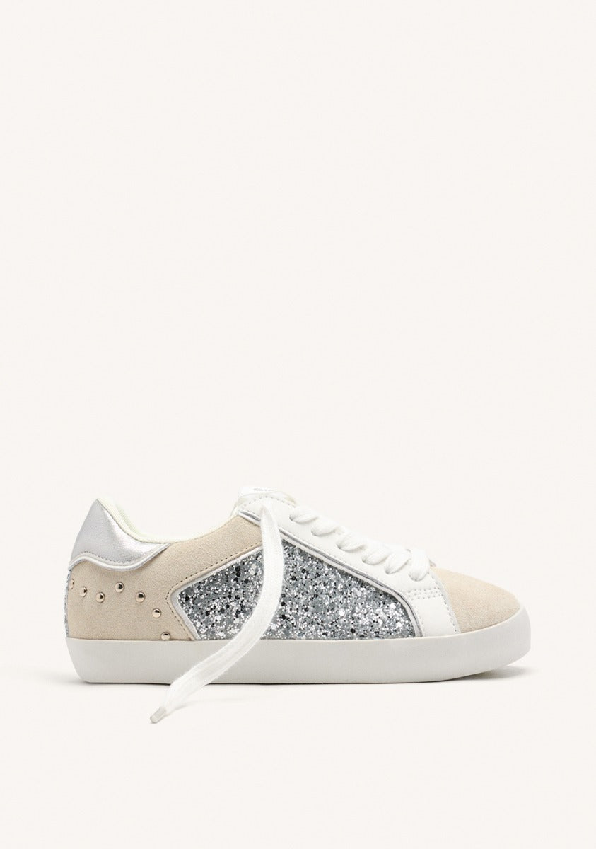SHINY LEATHER WEDGE SNEAKERS EPSOM