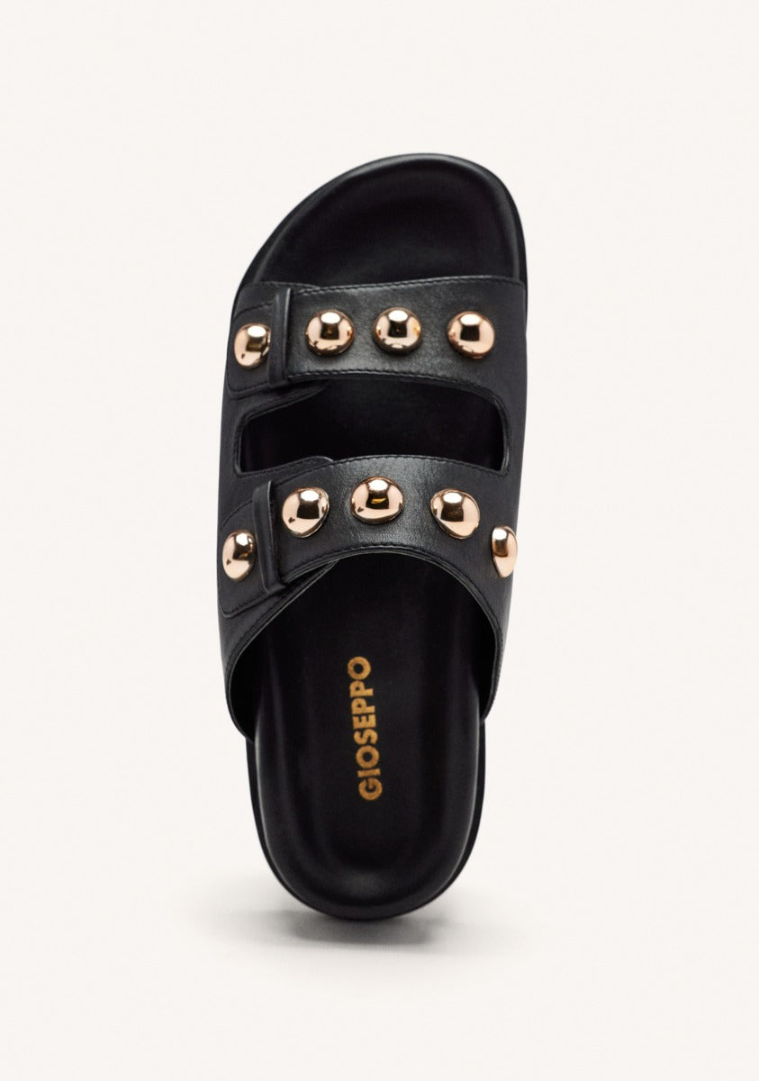 STUDDED LEATHER SANDALS WRENTHAM