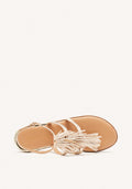 GREEK SANDALS LEATHER WITH FRINGES SUNAPEE