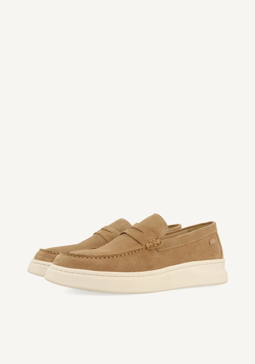 SUEDE LEATHER LOAFERS MURRY