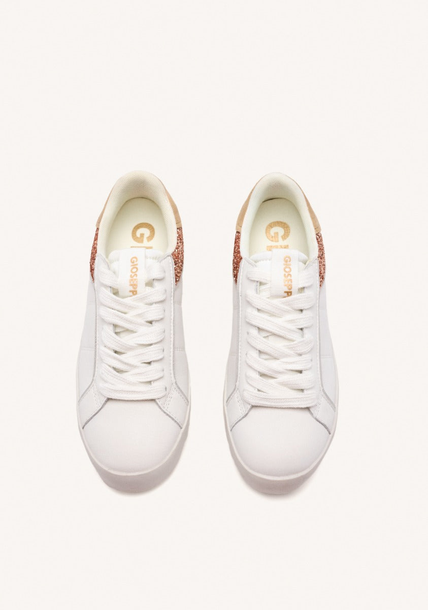 SHINY LEATHER WEDGE SNEAKERS FAIRHAVEN