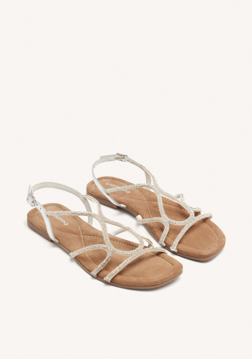 BEADED LEATHER SANDALS GILMANTON