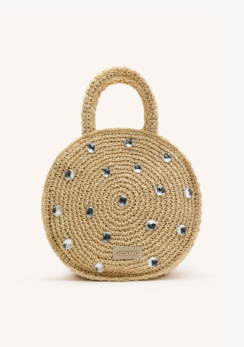 JEWEL RAFFIA CROSSBODY BAG MUSCODA