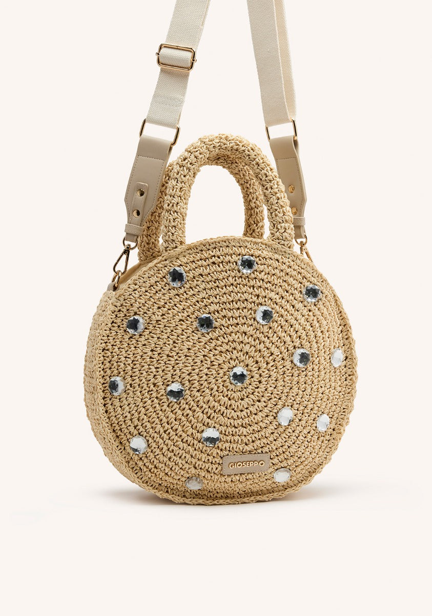 JEWEL RAFFIA CROSSBODY BAG MUSCODA
