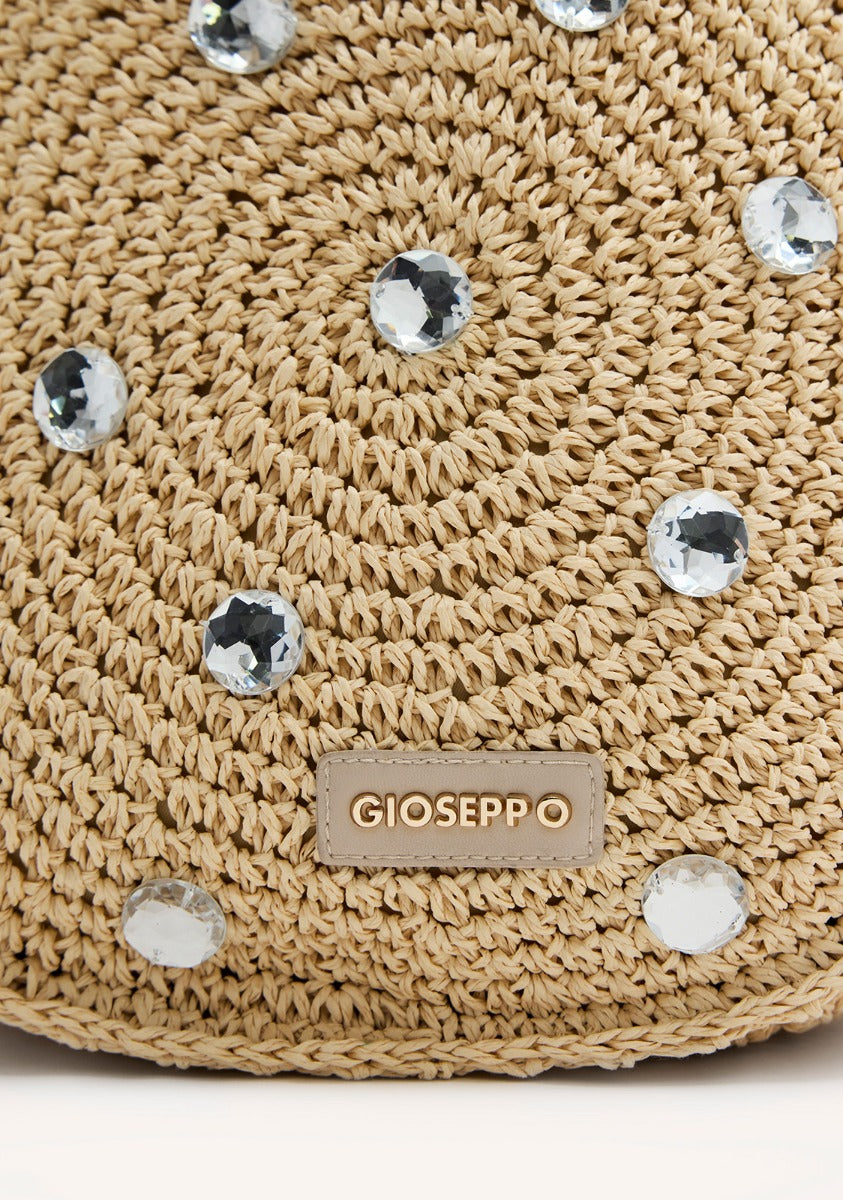 JEWEL RAFFIA CROSSBODY BAG MUSCODA