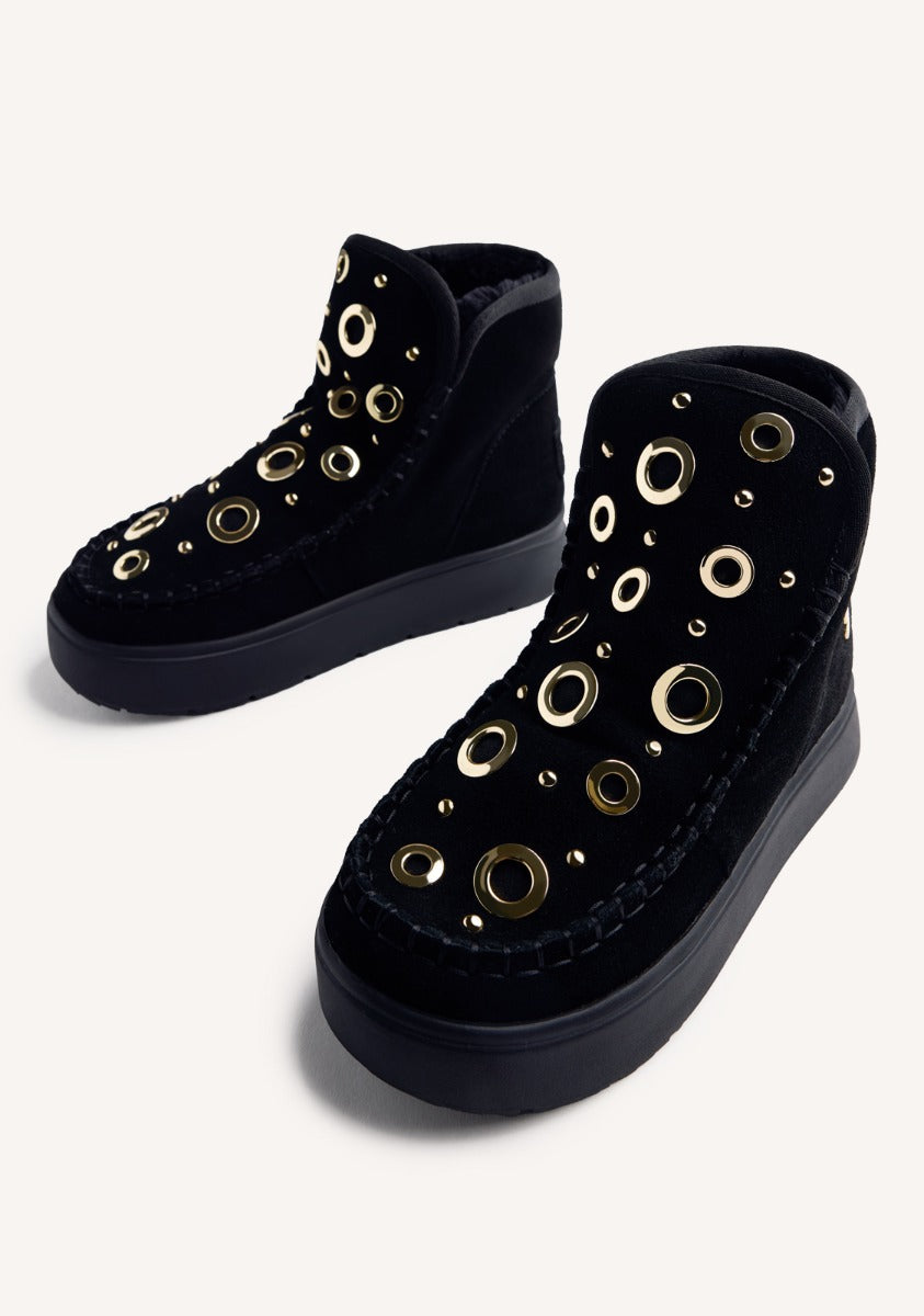 AUSTRALIAN LEATHER BOOTS EYELETS UTIKA