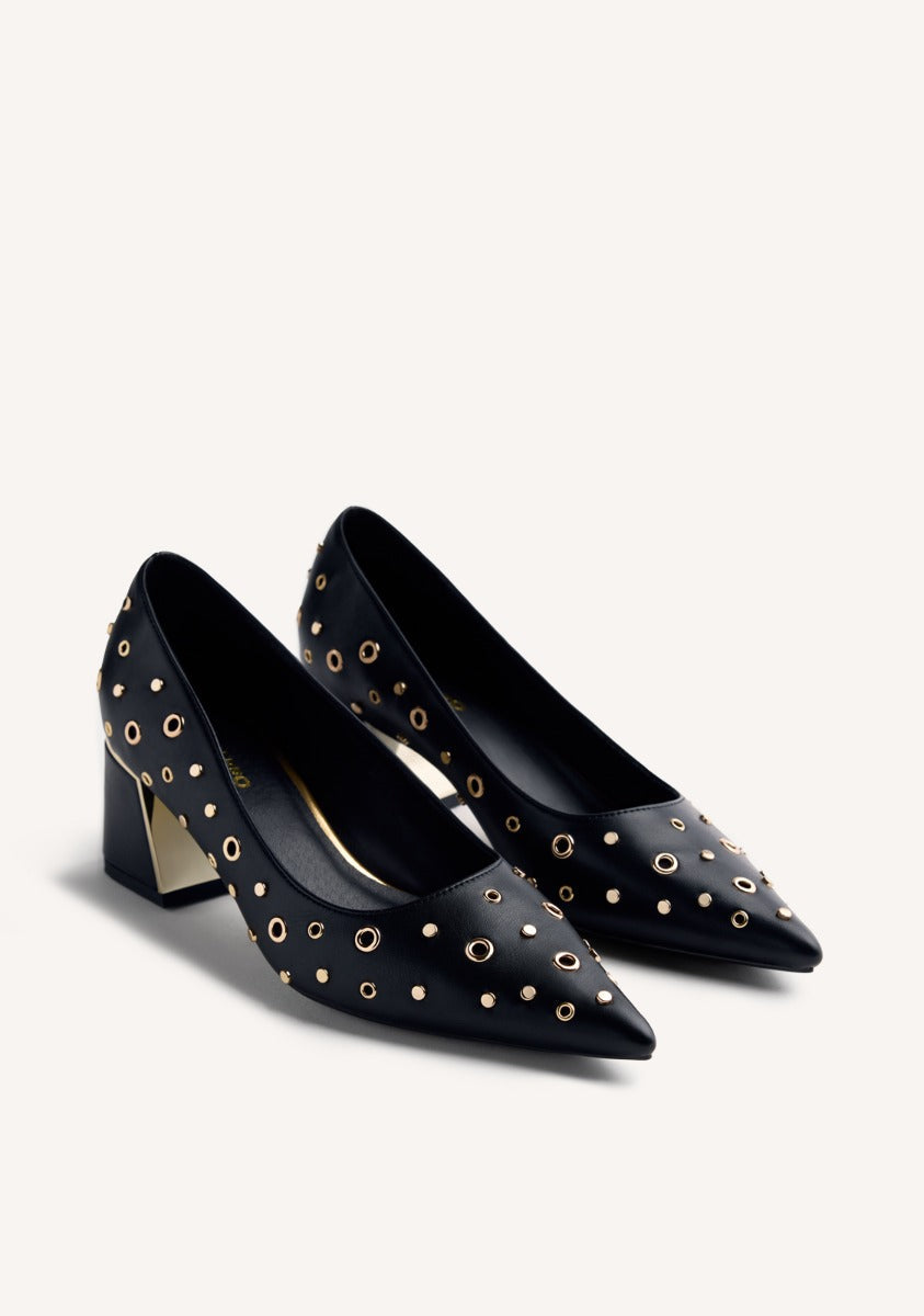STUDS AND EYELETS HEELED SHOES HIBBING