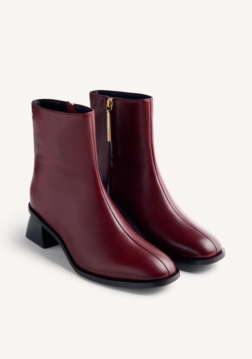 LEATHER BOOTS PIERZ