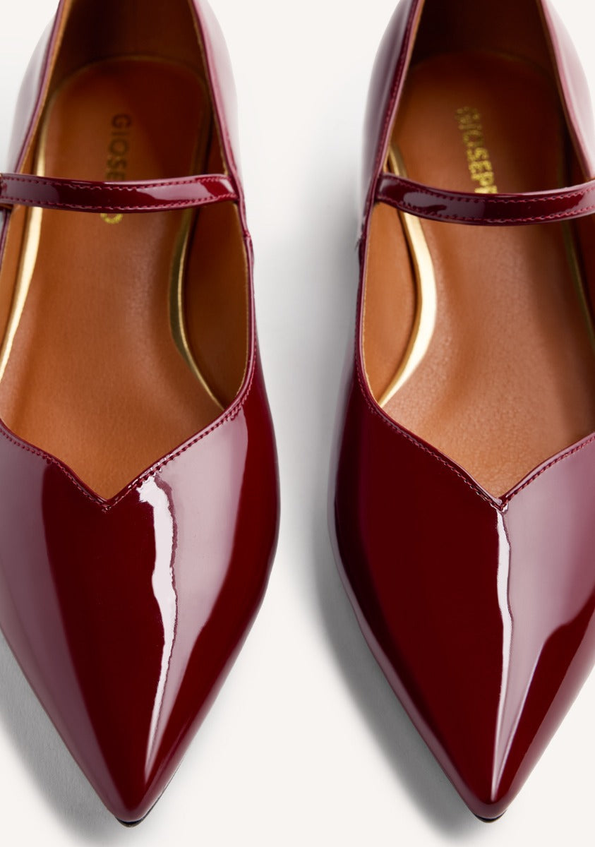 PATENT LEATHER EFFECT MARY-JANES WISHAW