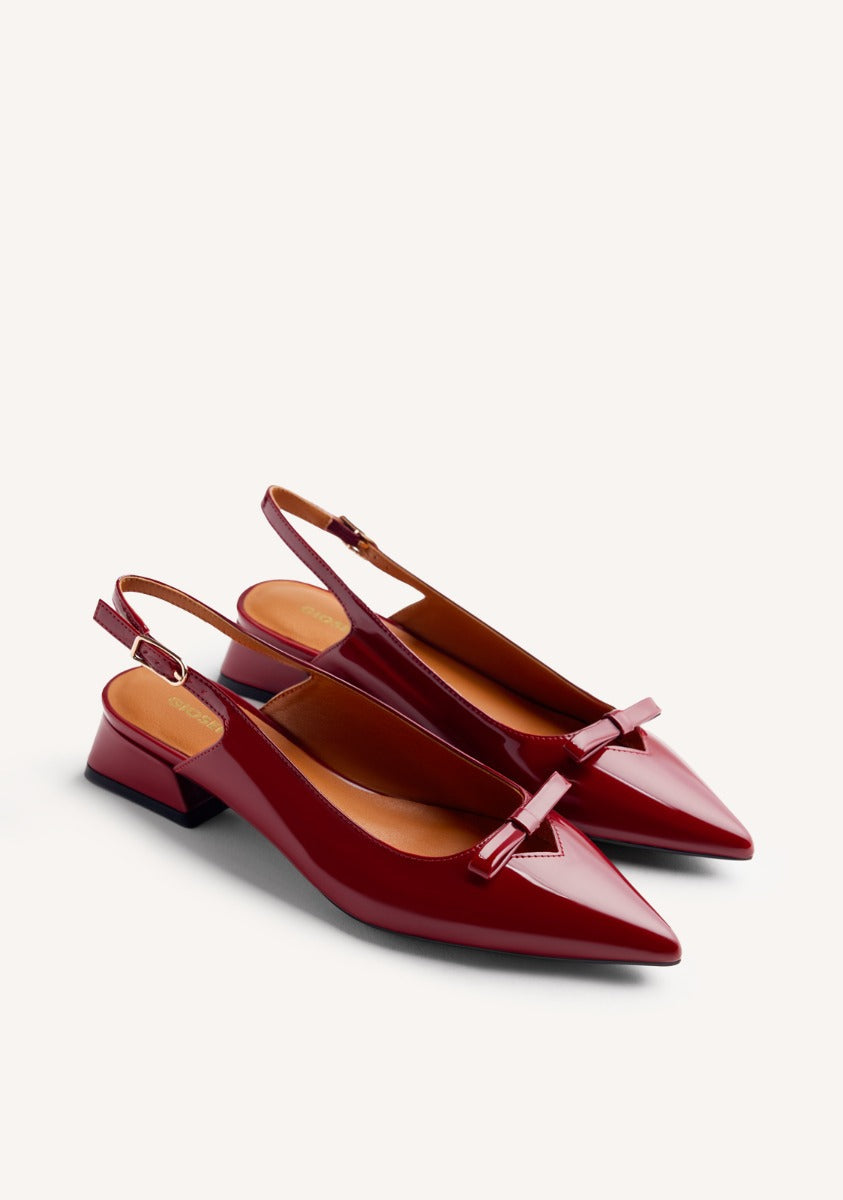 OPEN BACK HEELED SHOES PONEMAH