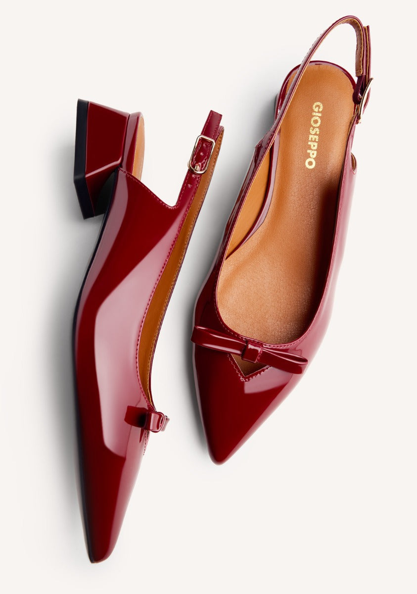 OPEN BACK HEELED SHOES PONEMAH