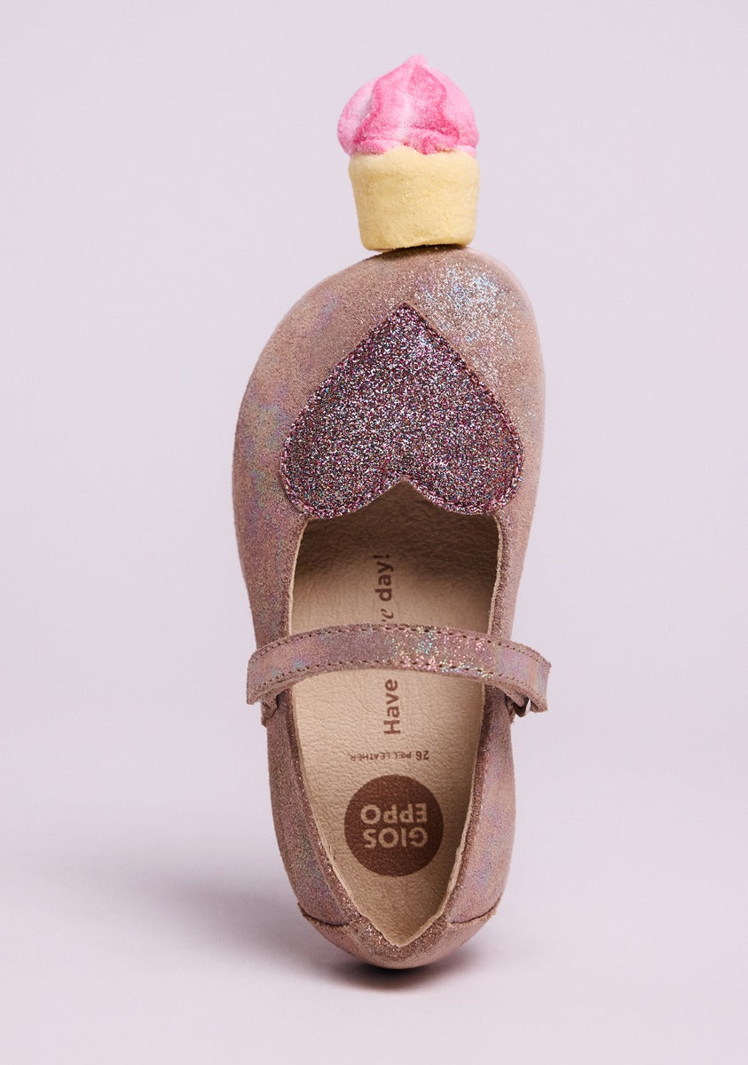 GIOSEPPO BAREFOOT - SUEDE LEATHER BALLERINAS HENDON