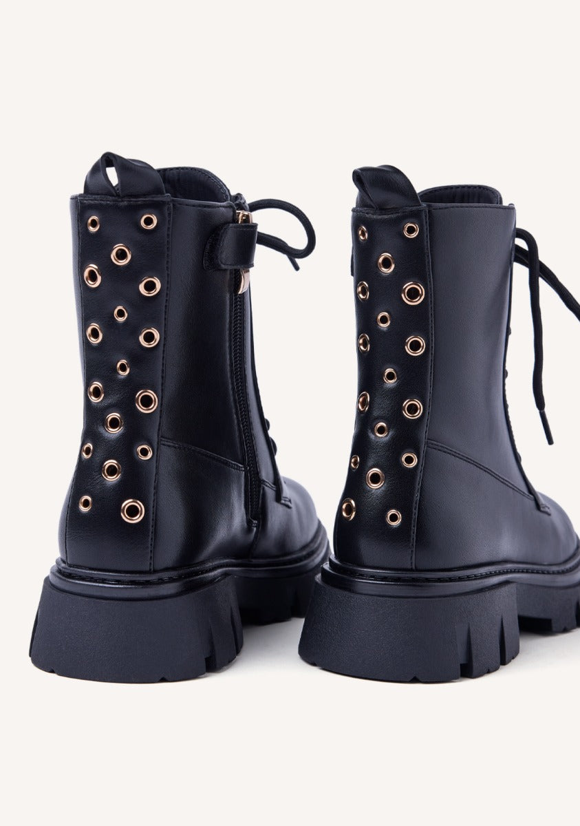 EYELET BOOTS IHLEN
