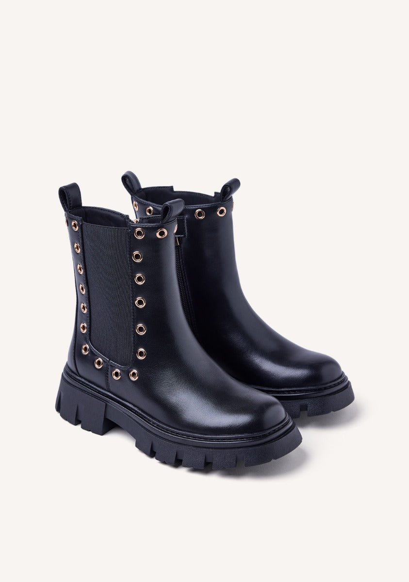 EYELET BOOTS DENHAM