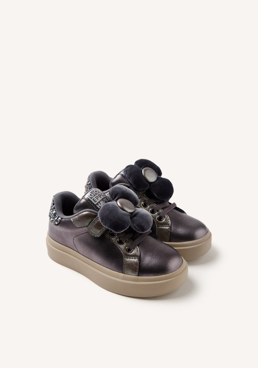 ALMONTFLOWER METALLIC SNEAKERS ALMONT