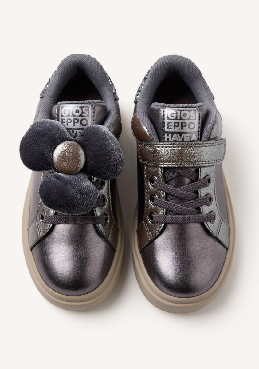 ALMONTFLOWER METALLIC SNEAKERS ALMONT