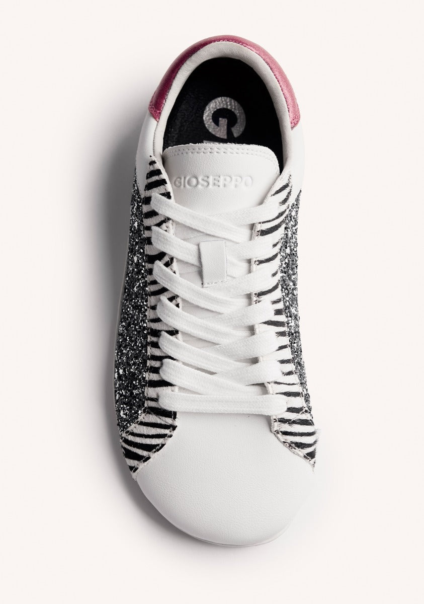 GIOSEPPO BAREFOOT - LEATHER SHINE SNEAKERS LEELANAU