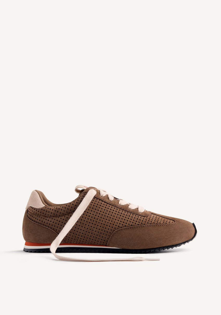 SUEDE LEATHER SNEAKERS ISANTI