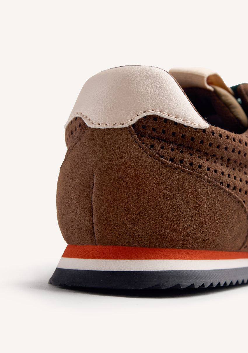 SUEDE LEATHER SNEAKERS ISANTI