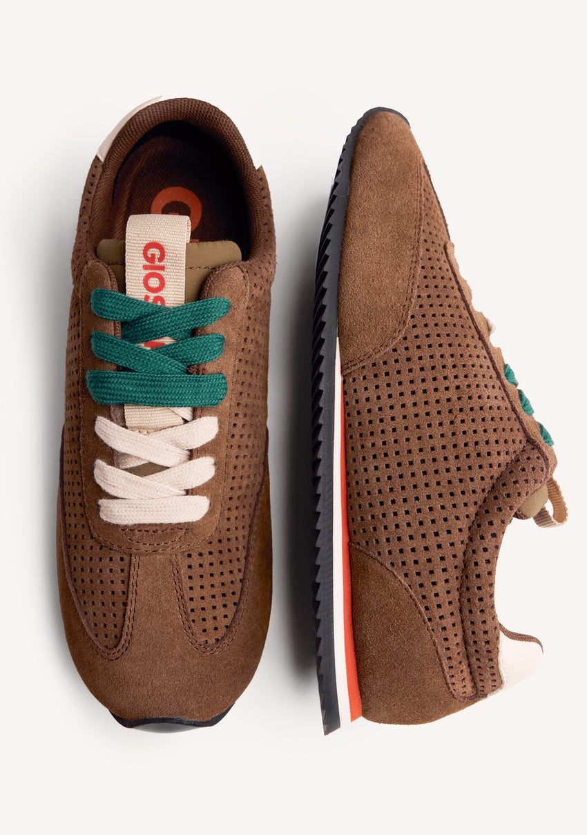 SUEDE LEATHER SNEAKERS ISANTI