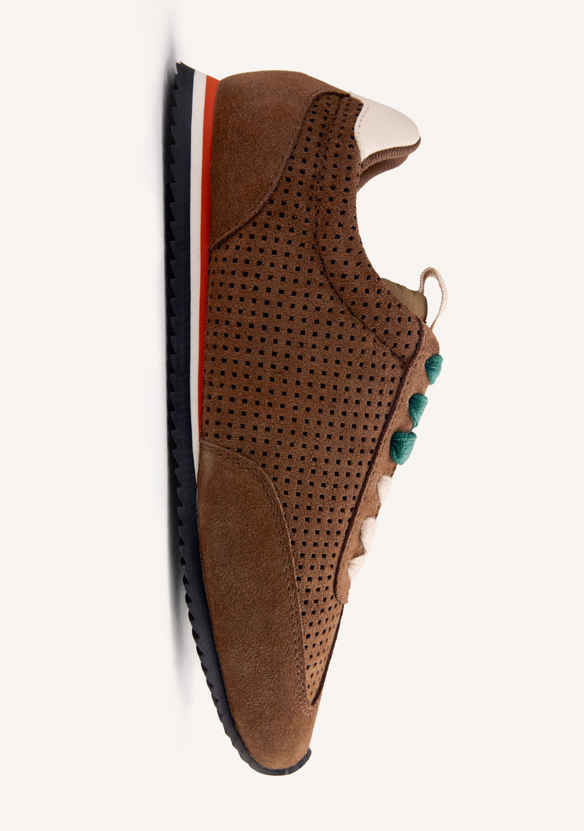 SUEDE LEATHER SNEAKERS ISANTI
