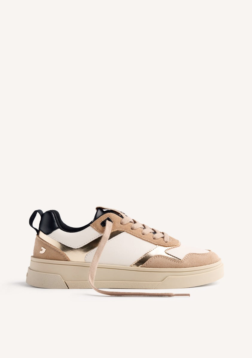 LEATHER SHINE SNEAKERS MANITOU