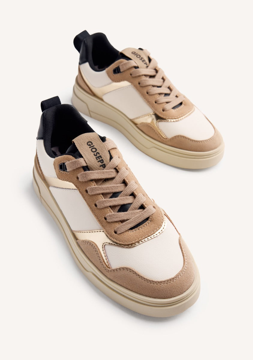 LEATHER SHINE SNEAKERS MANITOU