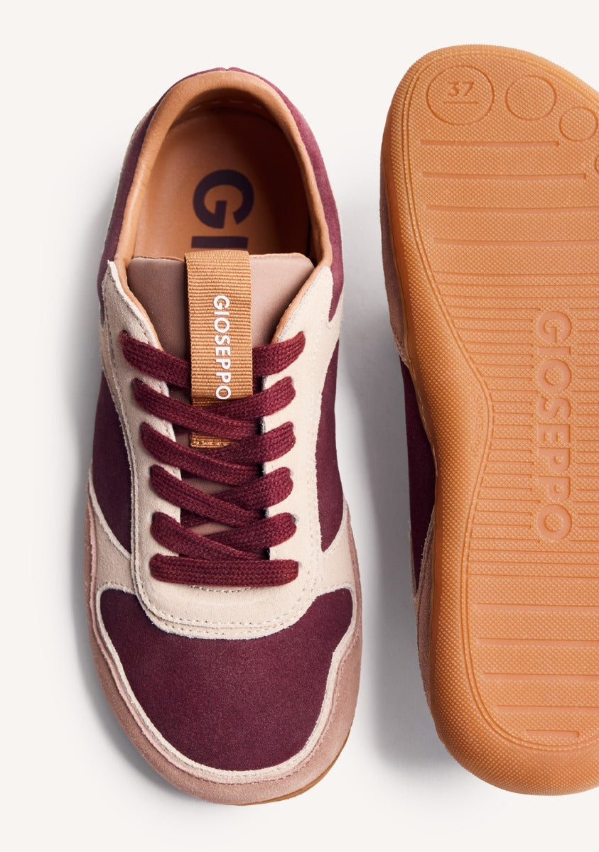 GIOSEPPO BAREFOOT - SUEDE LEATHER SNEAKERS POINTE