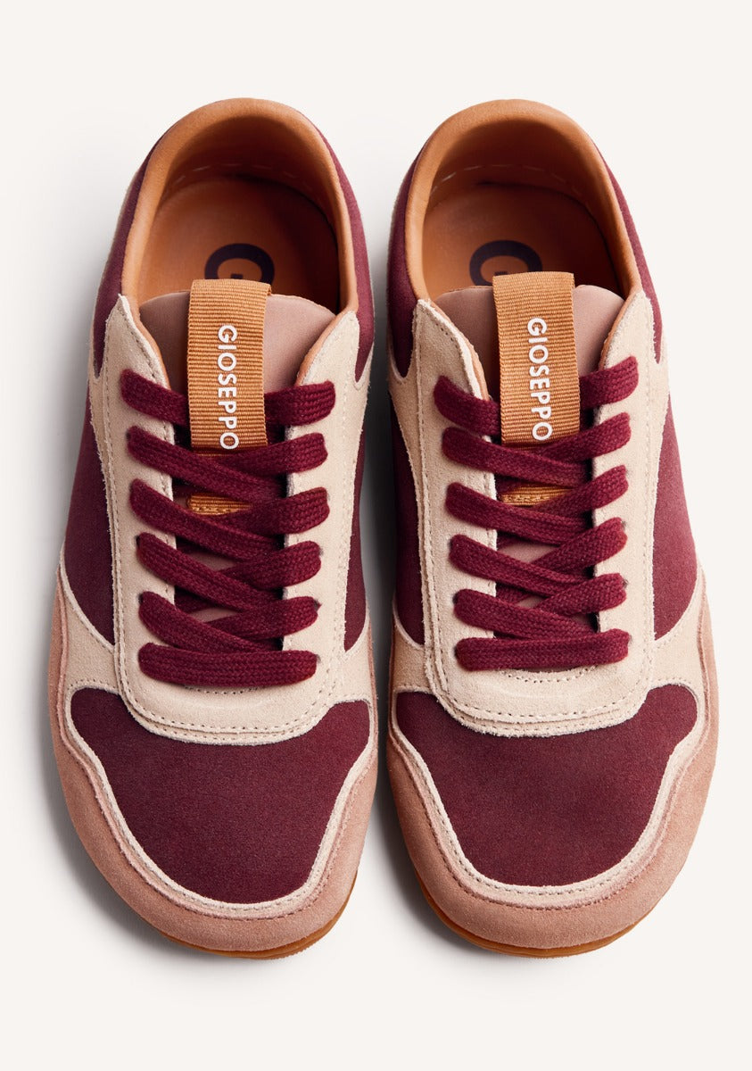 GIOSEPPO BAREFOOT - SUEDE LEATHER SNEAKERS POINTE