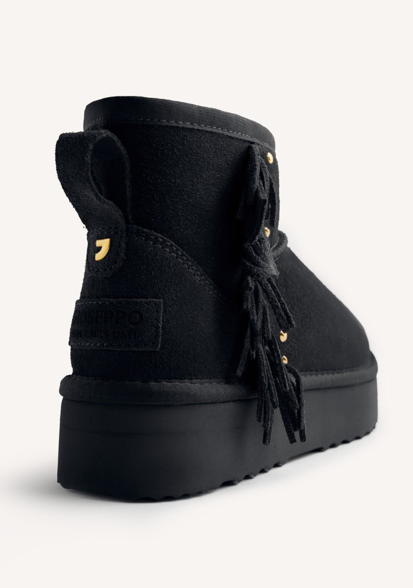 AUSTRALIAN LEATHER BOOTS FRINGES GRASSTON