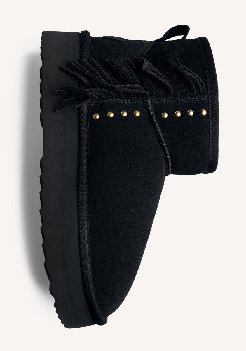 AUSTRALIAN LEATHER BOOTS FRINGES GRASSTON