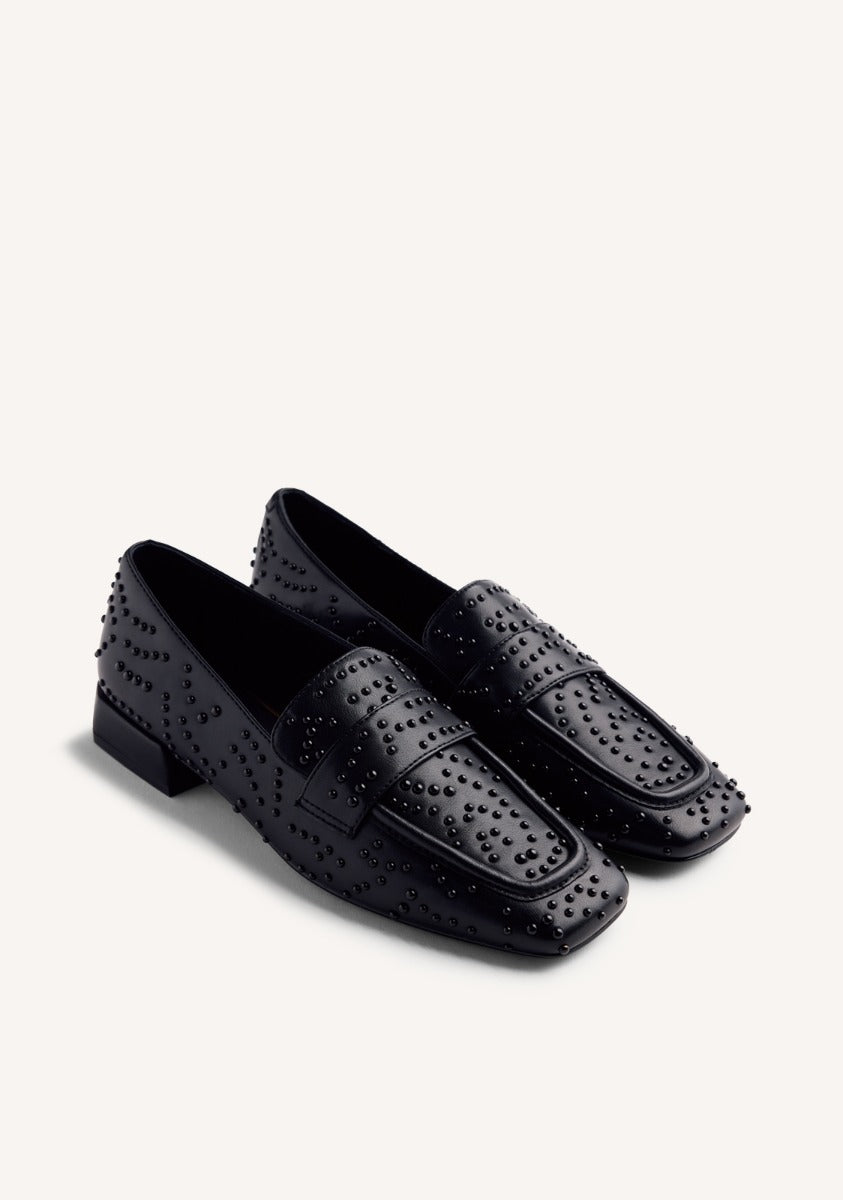 STUDDED LOAFERS LANSE