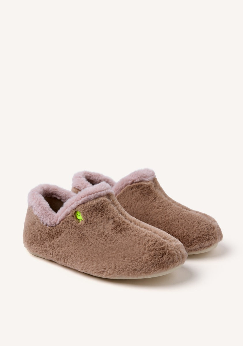 FUR BOOTIE-HOUSE SLIPPERS KERRICK