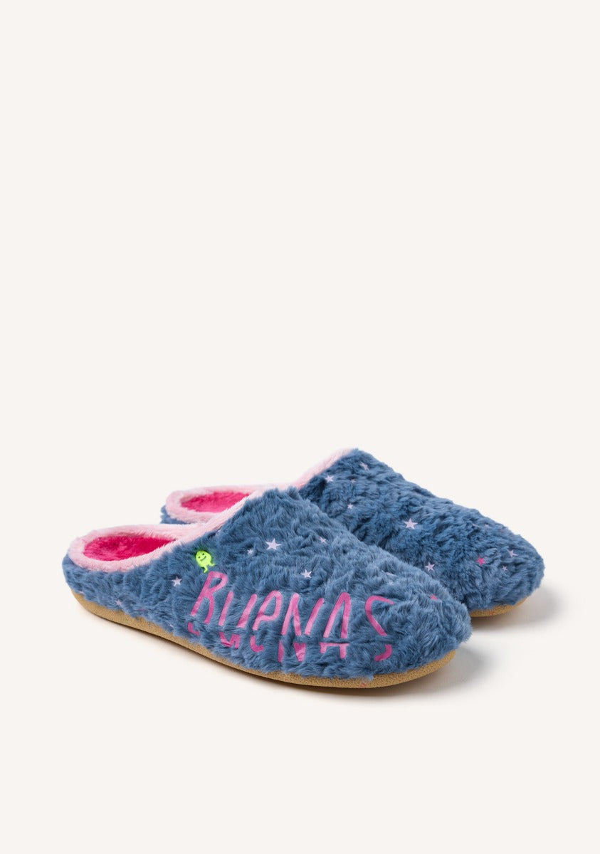 STAR FUR HOUSE SLIPPERS VINING