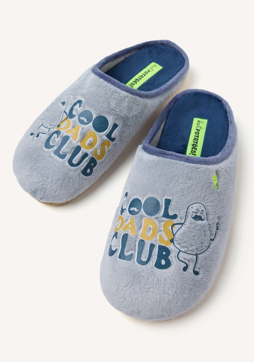 FUR HOUSE SLIPPERS PHRASE PERLEY