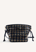 EYELET BUCKET BAG WAUBUN