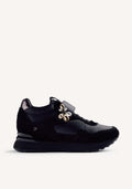WEDGE LEATHER SNEAKERS HITTERDAL