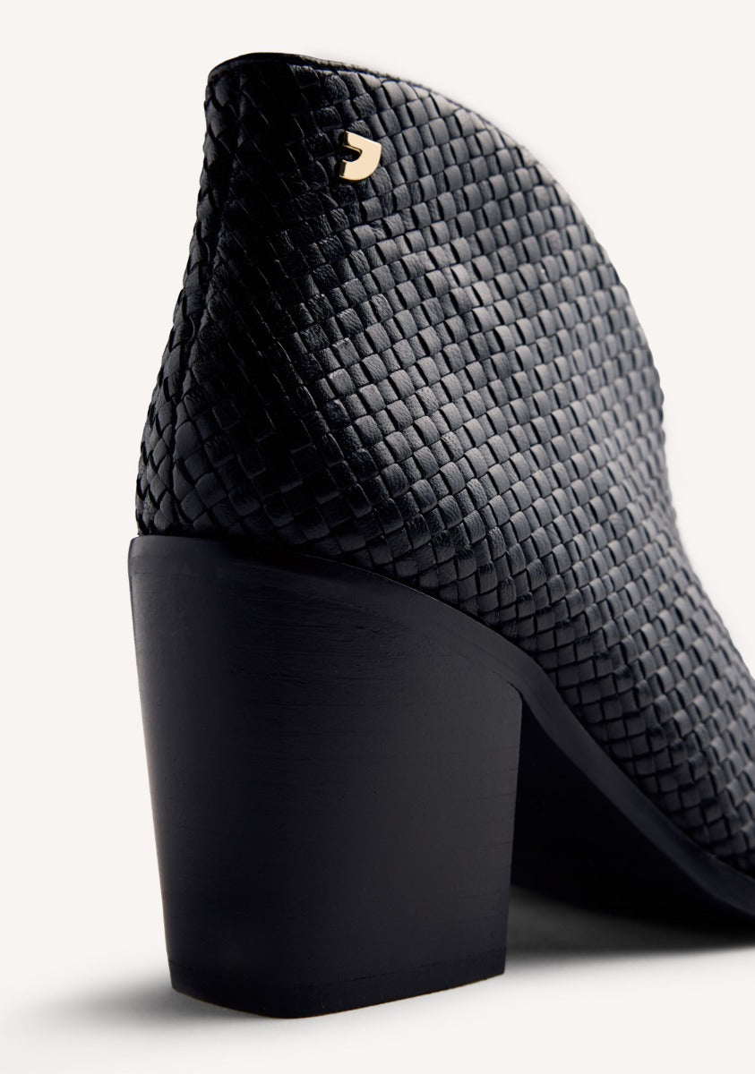 BRAIDED LEATHER BOOTS ERHARD