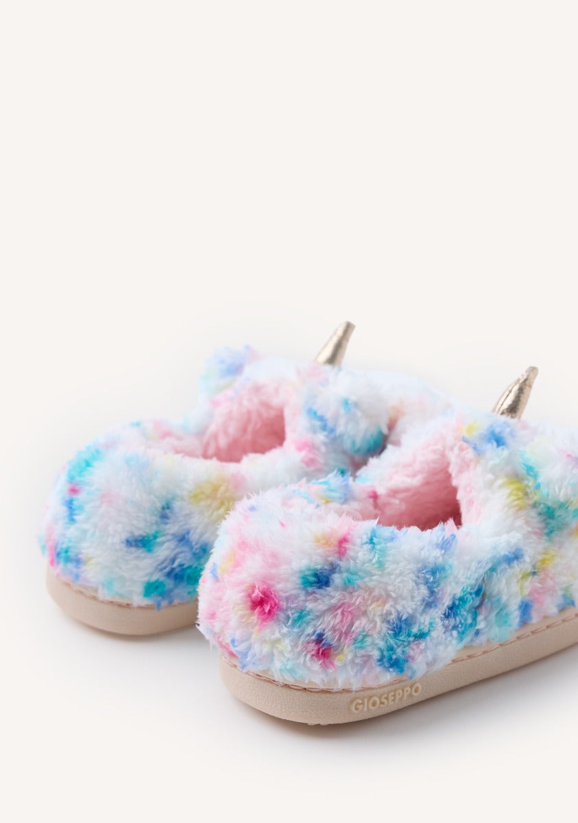 FUR CLOSED HOUSE SLIPPERS TENNEY