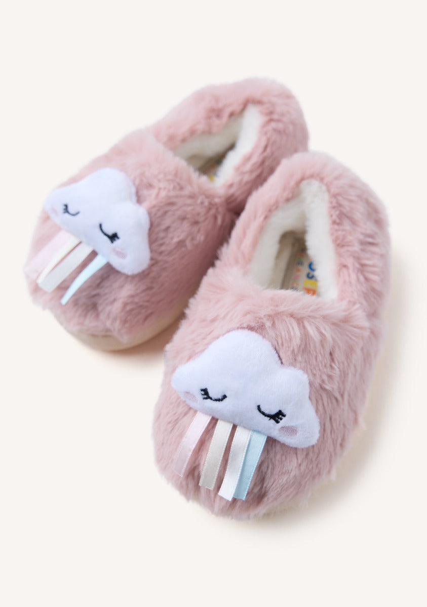 FUR CLOSED HOUSE SLIPPERS GREENOCK