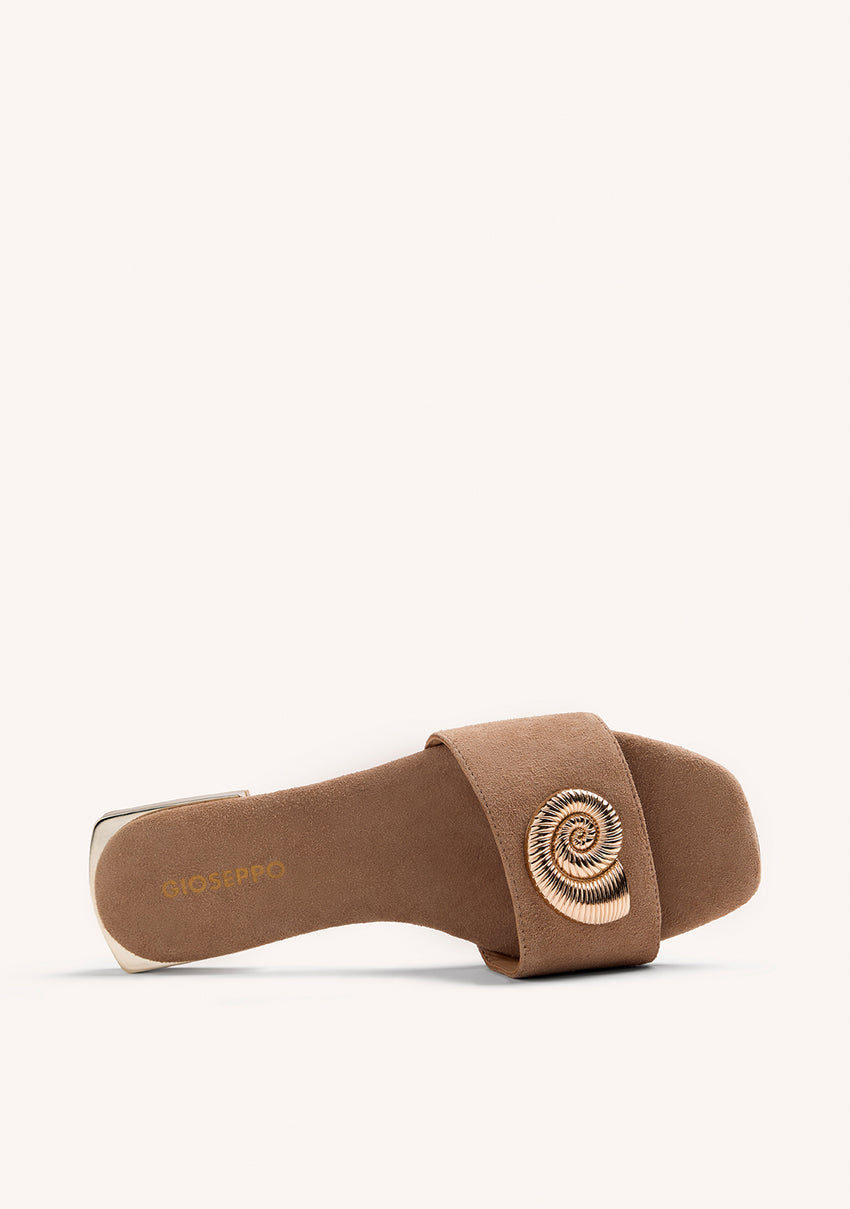 JEWEL LEATHER SANDALS JALPAN