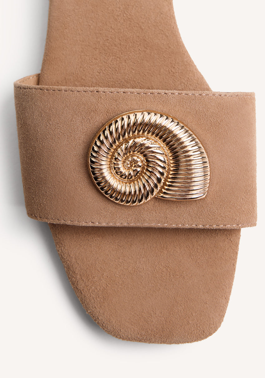 JEWEL LEATHER SANDALS JALPAN