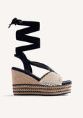 CROCHET WEDGE SANDALS DAGENHAM