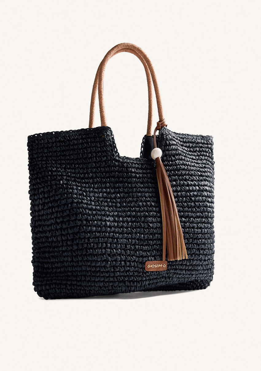 FRINGED STRAW BAG SORSOGON