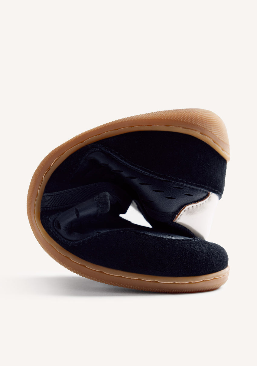 GIOSEPPO BAREFOOT - CUT-OUT LEATHER SPORTY BALLET FLATS MALAVA