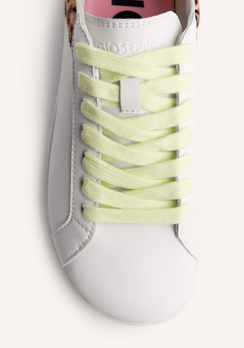 GIOSEPPO BAREFOOT - ANIMAL PRINT LEATHER SNEAKERS ANDEI
