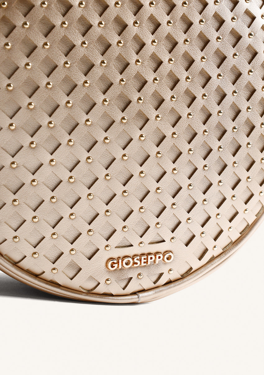 CUT-OUTS AND STUDDED CROSSBODY BAG WASCOTT