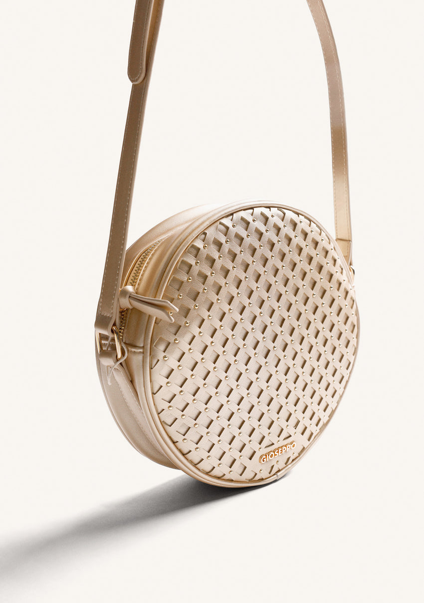 CUT-OUTS AND STUDDED CROSSBODY BAG WASCOTT