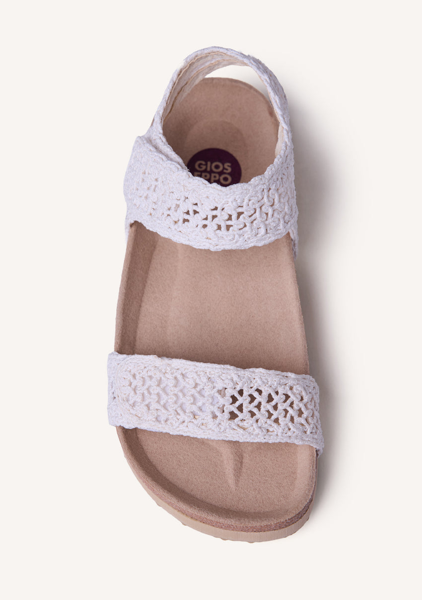 MACRAMÉ STYLE BIO SANDALS ITEN