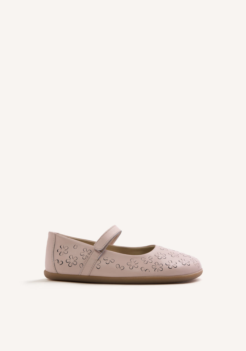 GIOSEPPO BAREFOOT - CUT-OUT LEATHER BALLET FLATS IRIGA